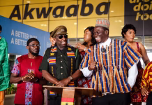 Nollywood actor Segun Arinze arrives in Ghana for ‘Black Star’ stage play