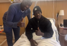 Otto Addo lifts spirit of injured Mohammed Salisu after successful surgery